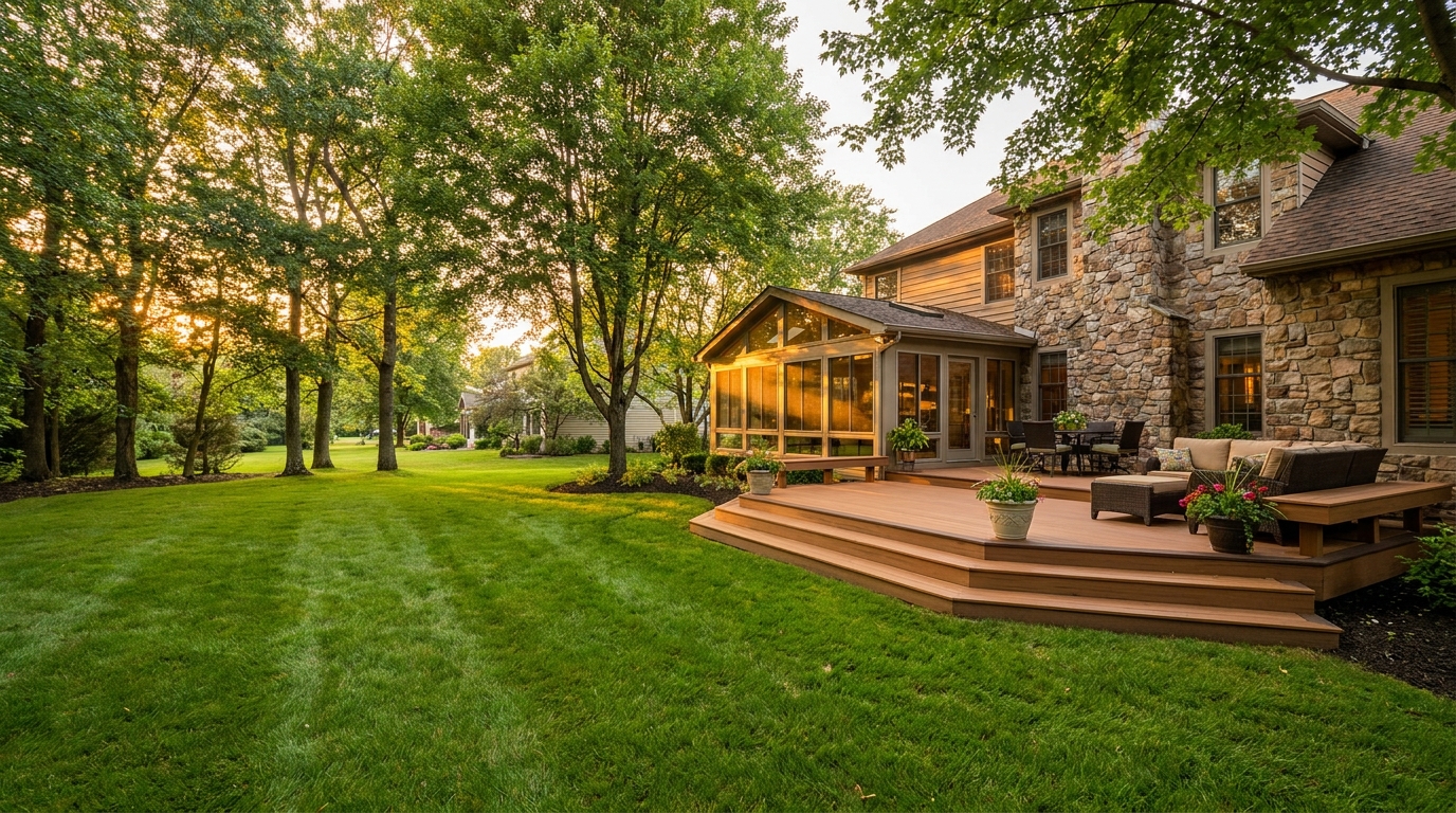 Outdoor living project in Atlantic County, NJ