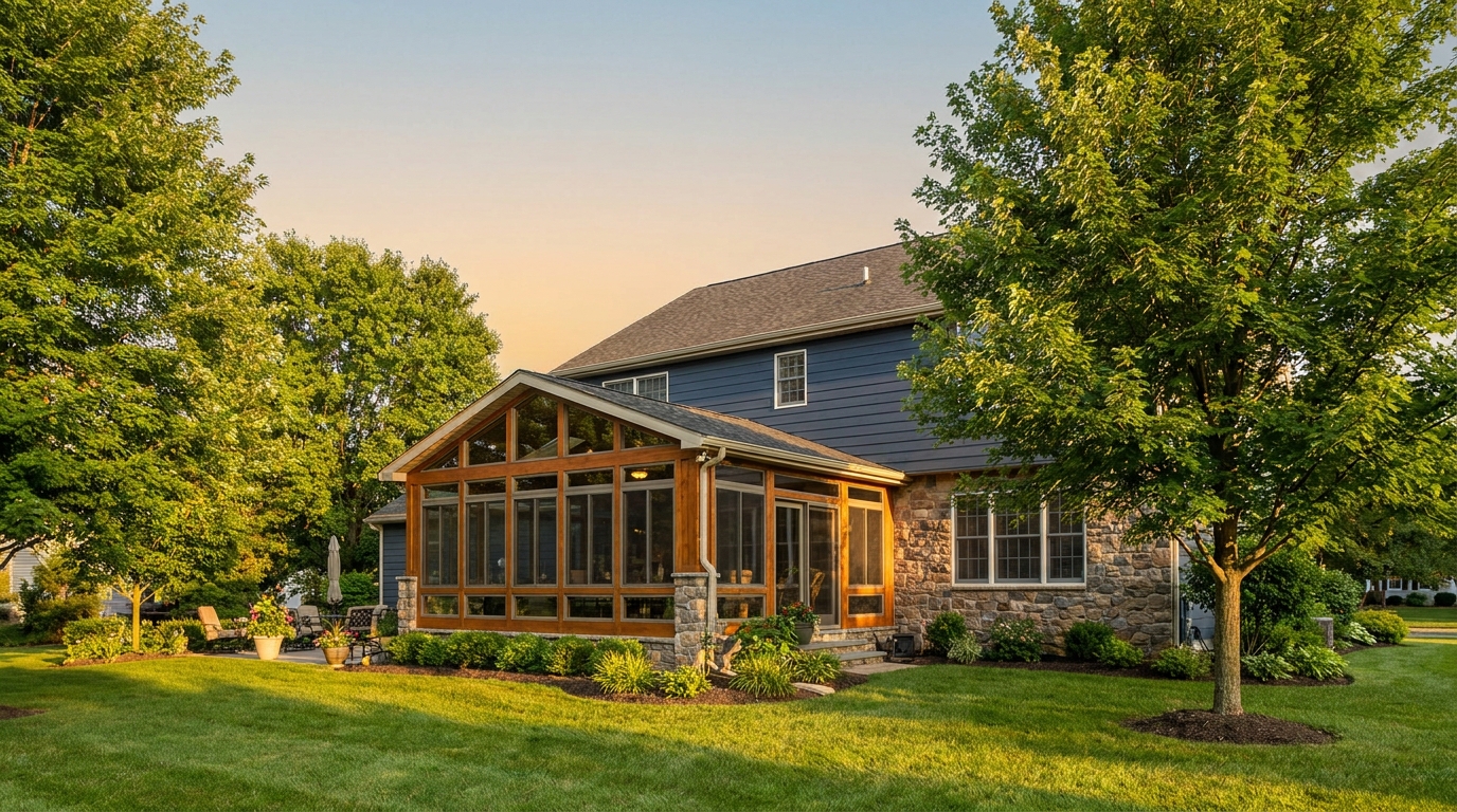 Outdoor living project in Gloucester County, NJ
