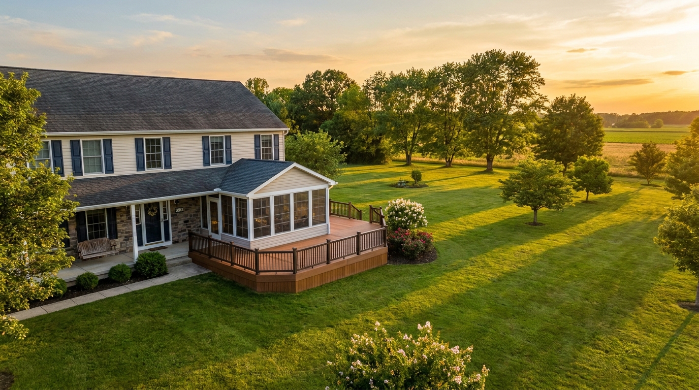 Outdoor living project in Salem County, NJ