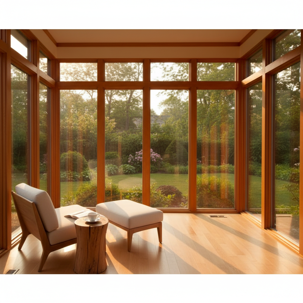 Four-season LivingSpace sunroom interior in South Jersey, NJ